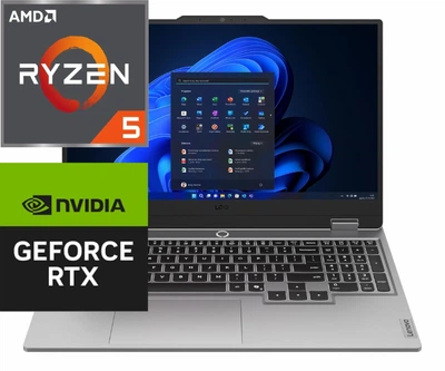 Ноутбук (2025) геймерский Lenovo LOQ 3-15 Ryzen 5-220/ 16GB / 1TB/ Win11x Licensed/ RTX5050 / 15,6" 144Hz