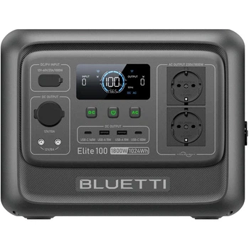 Зарядна станція BLUETTI Elite 100 V2 (P-EL100V2-EU-GY-BL-010)