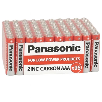 Батарейка Panasonic Zinc Carbon AAA BLI 96 шт