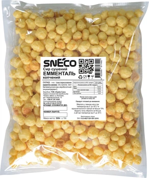 Сыр сушеный snEco Эмменталь 500 г (0.5 кг) (4823095817492)
