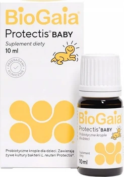Probiotyk BioGaia Protectis Baby w kroplach 10 ml (7350012556235)