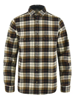 Рубашка FJALLRAVEN Singi Heavy Flannel Shirt M Chalk White/Dark Navy L