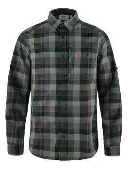 Рубашка FJALLRAVEN Fjallglim Shirt M Black/Grey L