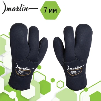 Перчатки трехпалые Marlin Winter Sheico 7 мм (L)