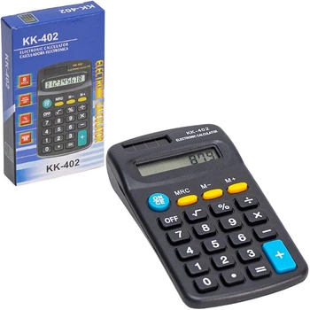 Калькулятор KK-402 11,5 × 6,5 × 2 см
