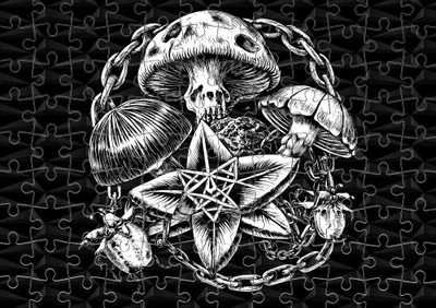 Пазл Із Маленькими Елементами Грибі Mushrooms Розмір A5