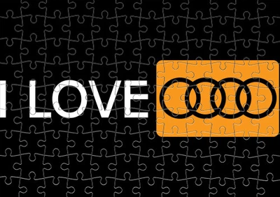 Пазл Із Маленькими Елементами I Love Audi Розмір A5