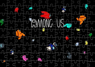 Пазл Із Маленькими Елементами Among Us 10 Розмір A5