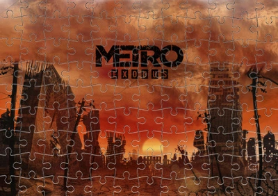 Пазл Із Маленькими Елементами Metro Exodus Розмір A4