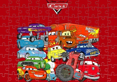 Пазл Із Маленькими Елементами Disneys Cars Розмір A4