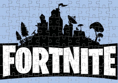 Пазл Із Маленькими Елементами Fortnite Лого Розмір A5
