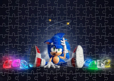 Пазл Із Маленькими Елементами Sonic (26) Розмір A5
