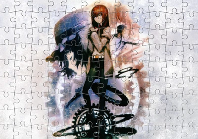 Пазл Із Маленькими Елементами Врата Штейна / Steins Gate 4 Розмір A4