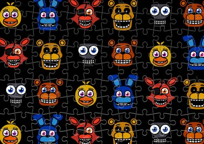 Пазл Із Маленькими Елементами Fnaf [9] Розмір A5