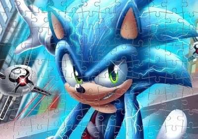 Пазл Із Маленькими Елементами Sonic The Hedgehog 2 Розмір A5