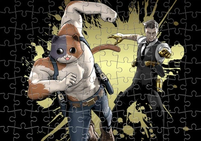 Пазл Із Маленькими Елементами Fortnite Midas And Meowscles Розмір A5
