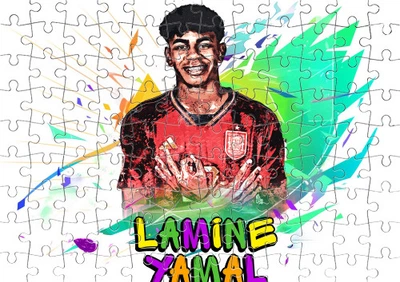 Пазл Із Маленькими Елементами Lamine Yamal Розмір A4