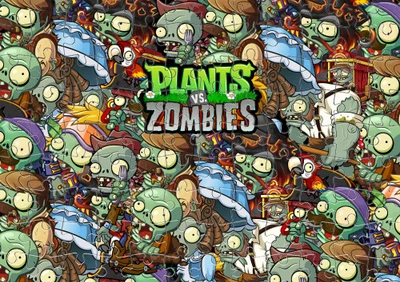 Пазл Із Маленькими Елементами Plants Vs Zombies (8) Розмір A4