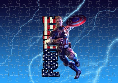 Пазл Із Маленькими Елементами Fortnite Captain America Розмір A3