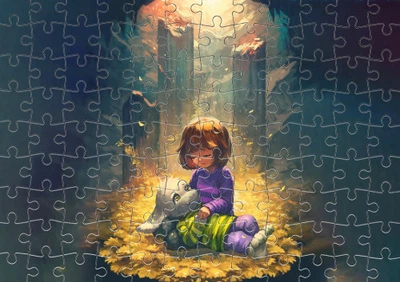 Пазл Із Маленькими Елементами Undertale Розмір A4