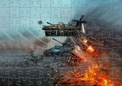 Пазл Із Маленькими Елементами World Of Tanks [5] Розмір A4
