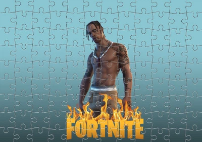 Пазл Із Маленькими Елементами Тревіс Скотт (Travis Scott) Розмір A5