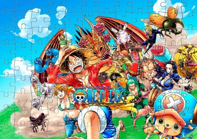 Пазл Із Маленькими Елементами One Piece (1) Розмір A3