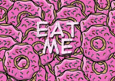 Пазл Із Маленькими Елементами Eat Me (Пончик) Розмір A5
