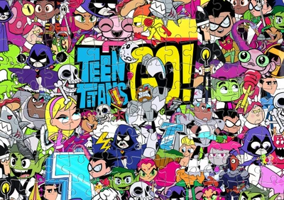 Пазл Із Маленькими Елементами Teen Titans Go Розмір A4