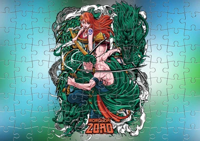 Пазл Із Маленькими Елементами Roronoa Zoro One Piece Розмір A4