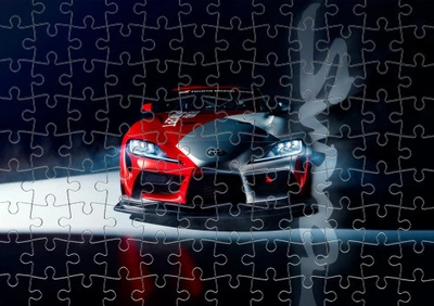 Пазл Із Маленькими Елементами Gr Toyota Supra Gt4 Розмір A4