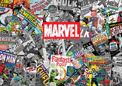Пазл Із Маленькими Елементами Marvel [5] Розмір A5