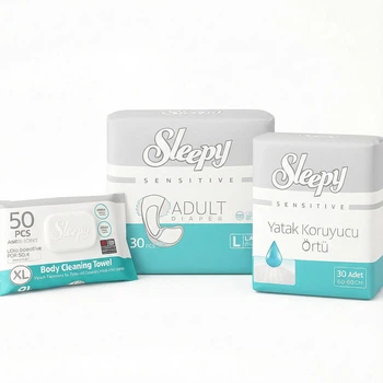 Комплект Підгузки для дорослих Sleepy XL + Пелюшки Sleepy + Рушники Sleepy