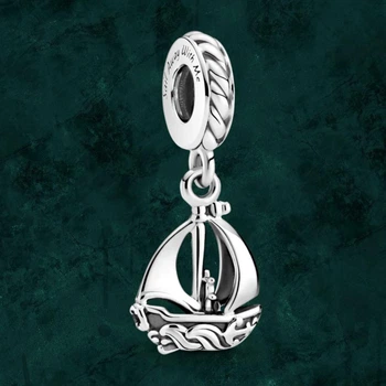 Серебряная бусина шарм "Парусник" Pandora (Пандора) 799439c00