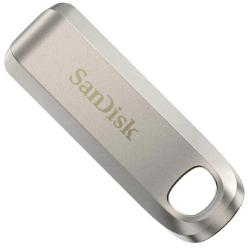 Флеш память USB SANDISK Ultra Luxe 128GB USB Type-C Silver/Metallic (SDCZ75-128G-G46)