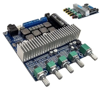Аудио усилитель TPA3116D2 2.1 2x50+100Вт 11-25В Bluetooth 4.2