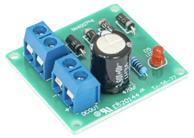 IN4007 AC-DC мостовой выпрямитель однофазный 3-18В, DIY kit набор для самостоятельной сборки