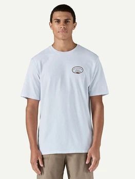 Футболка довга чоловіча Patagonia 37795-WHI L Біла (800070345388)