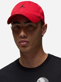 Кепка Nike U J Club Cap Us Cb Wsh Jm HQ1963-687 S-M Красная (0197600969025)