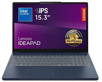 Ноутбук LENOVO 15.3" IdeaPad Slim 3 (WUXGA, IPS) /Intel Core i5-13420H /16Gb /512Gb /Intel Graphics /Без ОС /Cosmic Blue