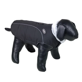 Светоотражающий жилет для собак на флисе Alva Dog Vest Nobby Черный 29 см