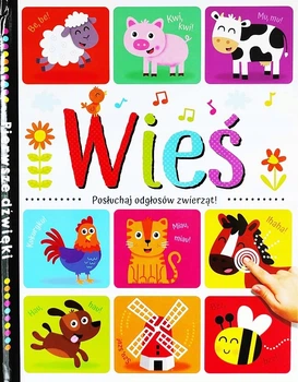 Книжечка сенсорна AWM Село. Перші звуки (58.11.13 11668) (9788381811668)