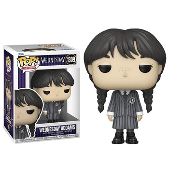 Фігурка Funko Pop Венздей Сімейка Аддамс Wednesday Addams 10 см Різнокольоровий (28419)