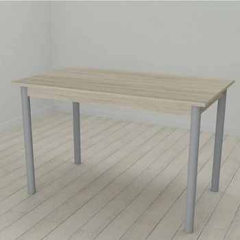 Стол кухонный Ferrum-decor Бенита 75x120x80 Серый ДСП Сонома 16мм (FRD-106288)