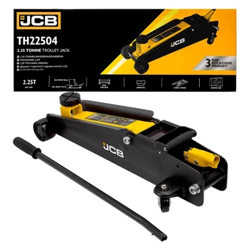 Домкрат подкатной гидравлический, высокий подъем, 2,25т (150-530мм) JCB-TH22504