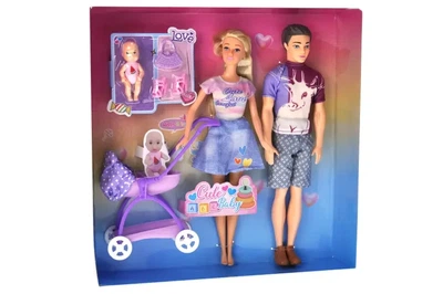 Набір ляльок сім'я YG Toys із аксесуарами