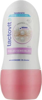 Кульковий дезодорант для чутливої ​​шкіри - Lactovit Sensitive Deodorant Roll-On 50ml.