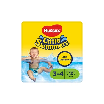Подгузники Huggies Little Swimmer 3-4 (7-15 кг) 12 шт (36000183399)