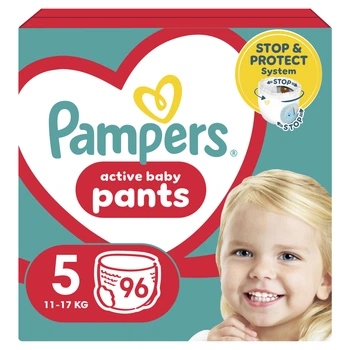Подгузники Pampers трусики Pants Junior Размер 5 (12-17 кг) 96 шт (8006540069509)
