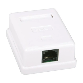 Компьютерная розетка Atcom RJ45 x1 UTP 5e (15253)